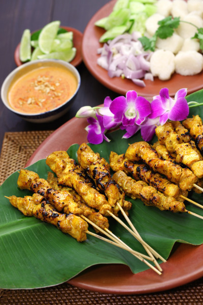 Satay chicken